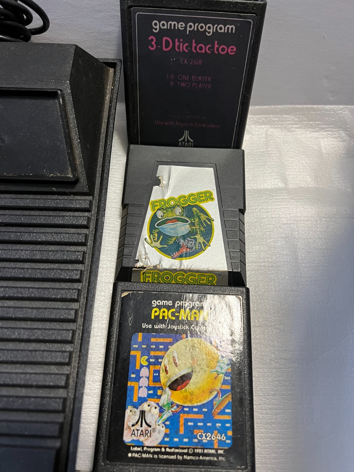 Atari 2600 Darth Vader Console Bundle Power Controller, Kids Controller, 6 Games