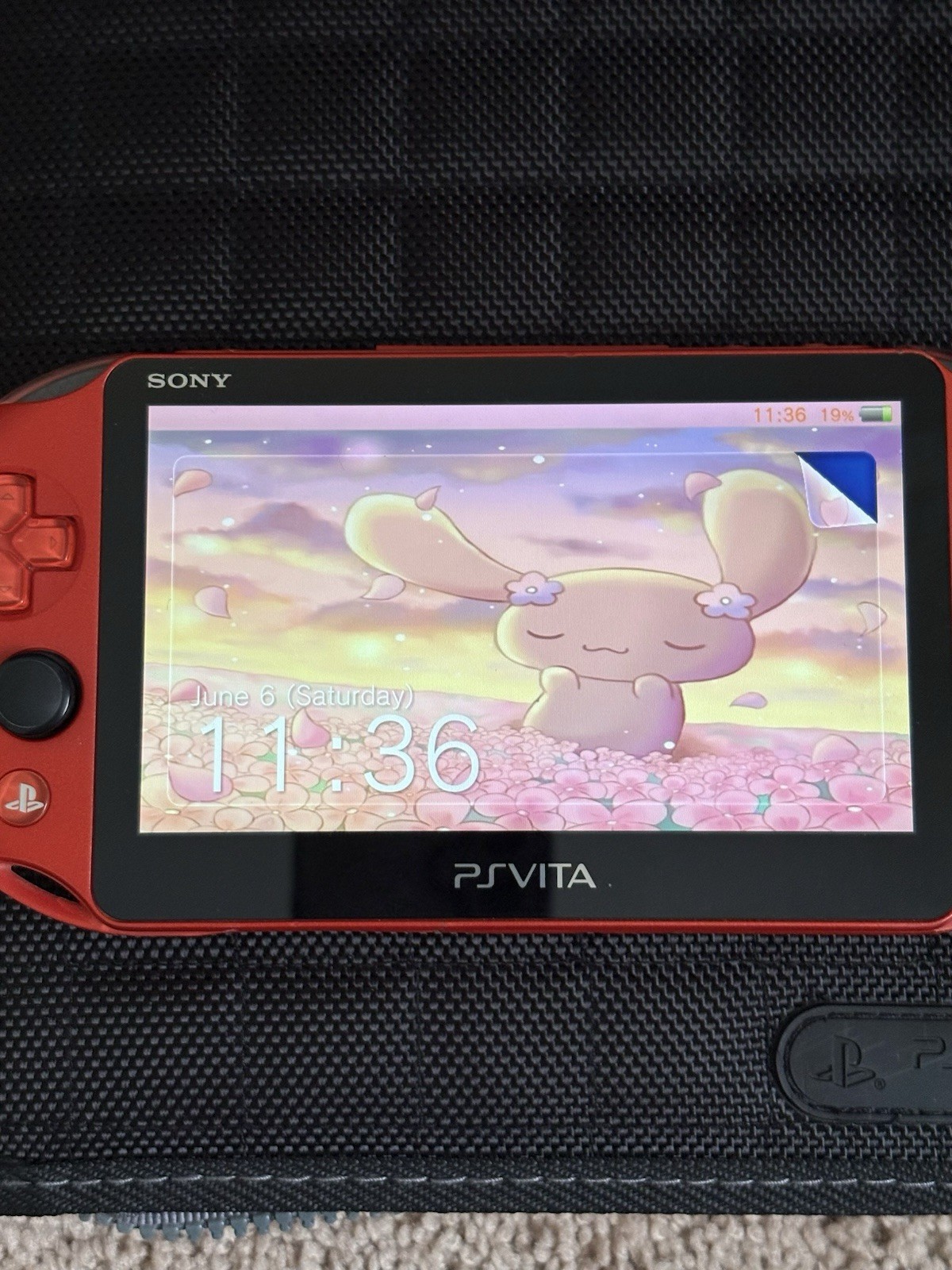 Sony PS Vita PCH-2000 Red Region Free With 6 Games & Case & Charger – 🔥🔥🔥