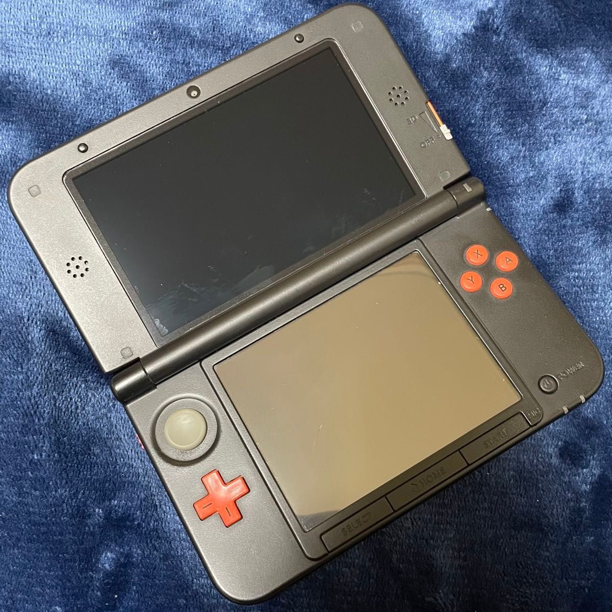 [Tested & Working] Nintendo 3DS XL (LL) Orange x Black LIMITED Console