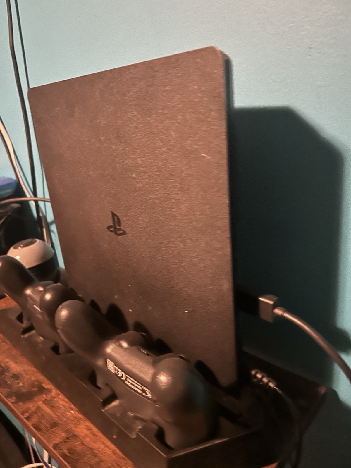 Sony PlayStation 2 Console – Black – 2 Controllers And Charging Dock