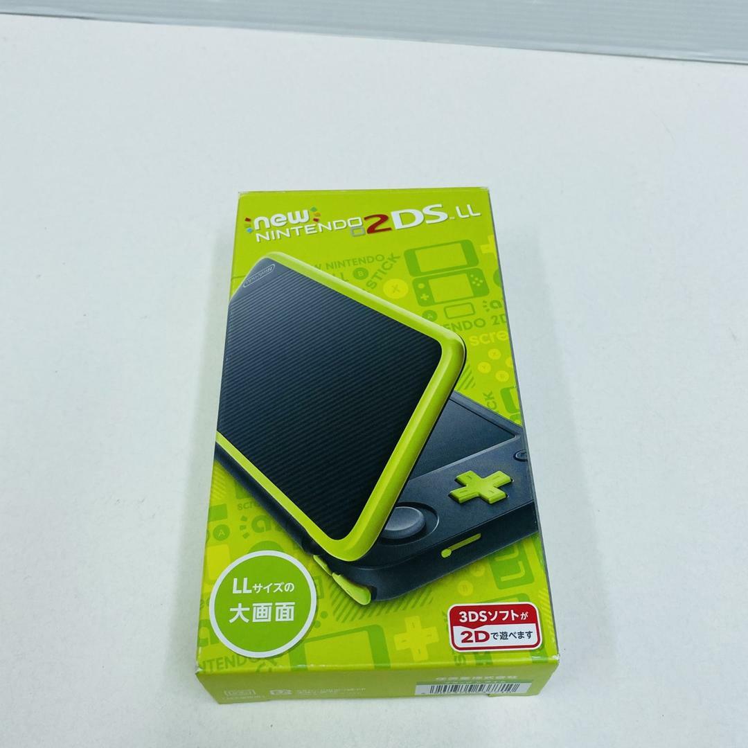 Nintendo 2DS (XL) LL Black × Lime Game Console 2017 Limited