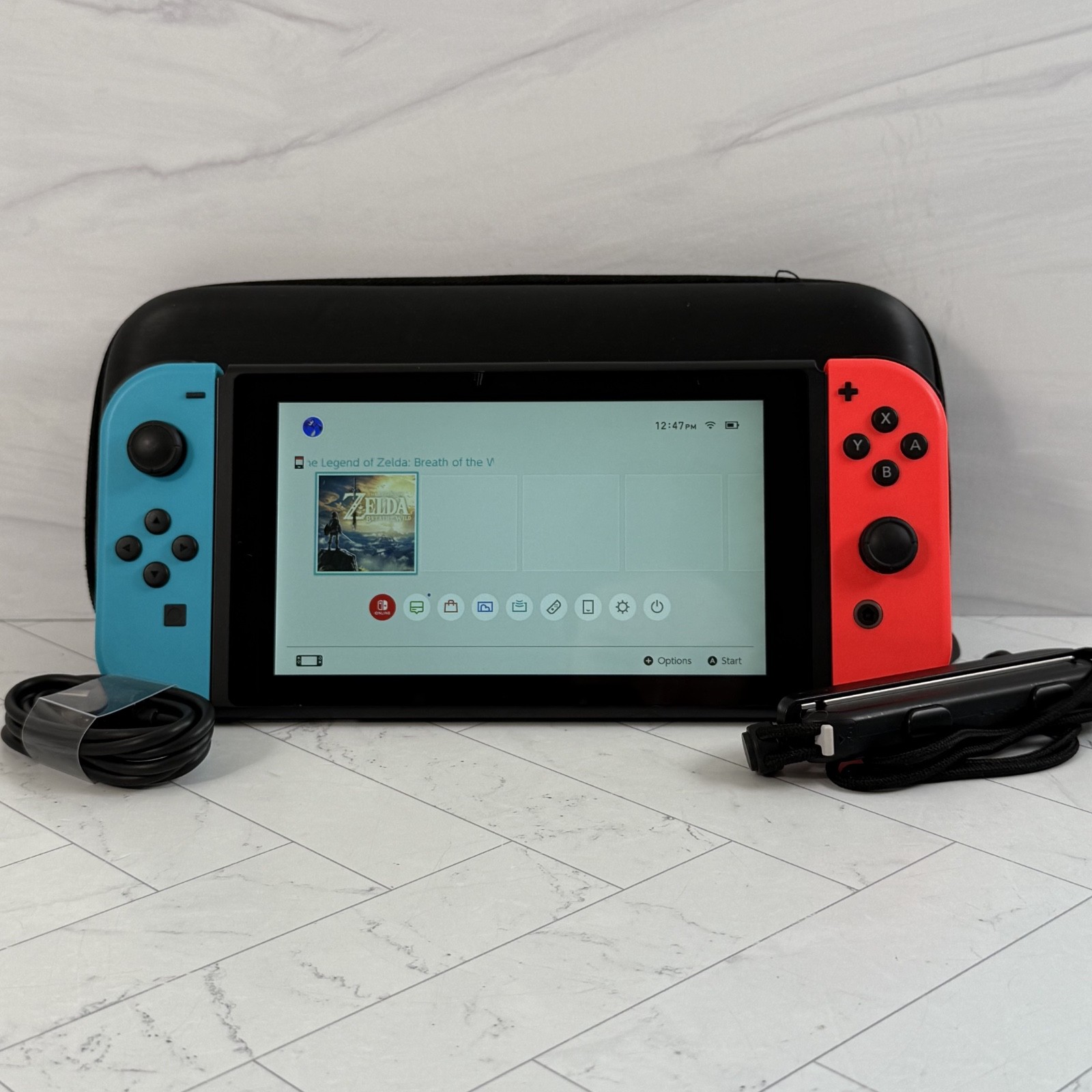 Nintendo Switch Model HAC-001 Console – 32GB See Photos! #H945
