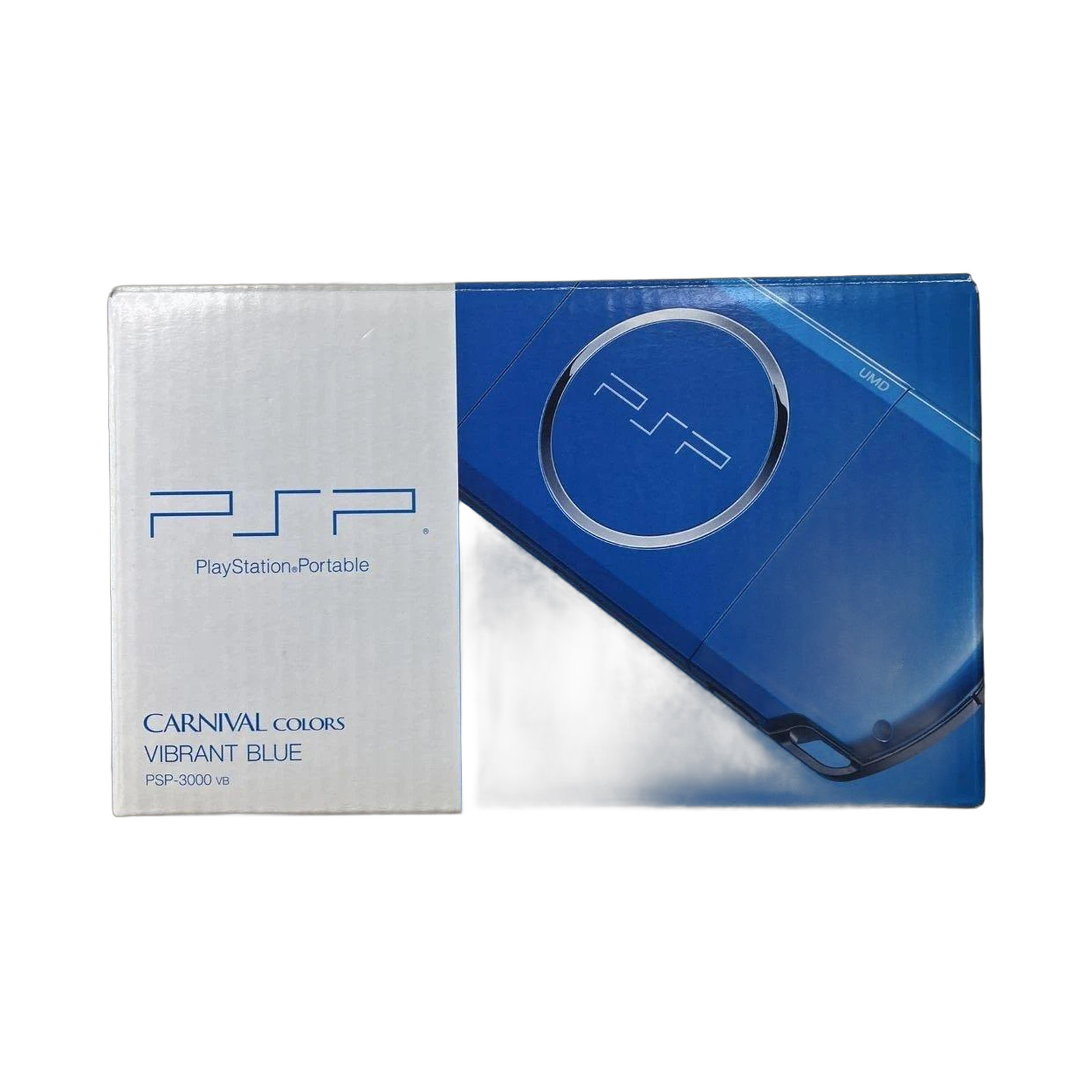 Sony PSP-3000 Blue Console Uesd Complete in Box Region From Japan