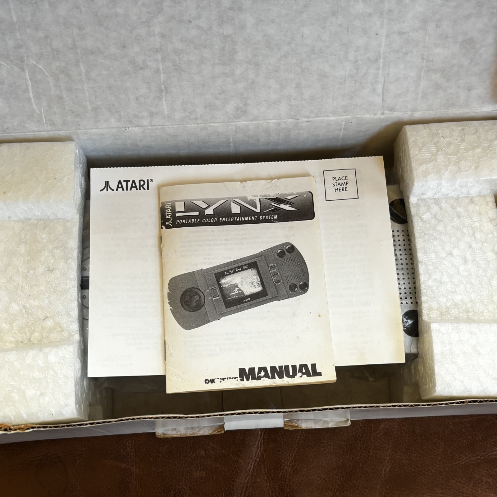 Vintage Atari Lynx Model 1 Video Game Console Handheld New in Box READ