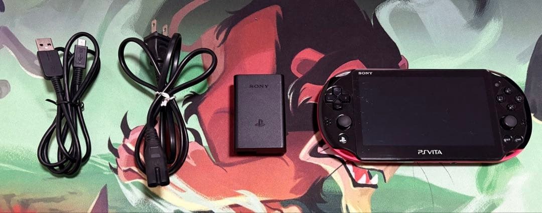Excellent Sony PlayStation Vita Console Bundle Tested Includes 32GB Memory Card