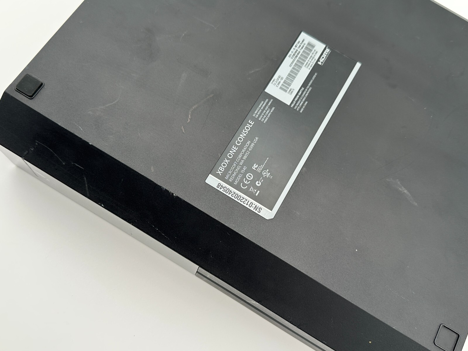 100% Tested Microsoft Xbox One – Original 1540 500GB Black Home Console Only