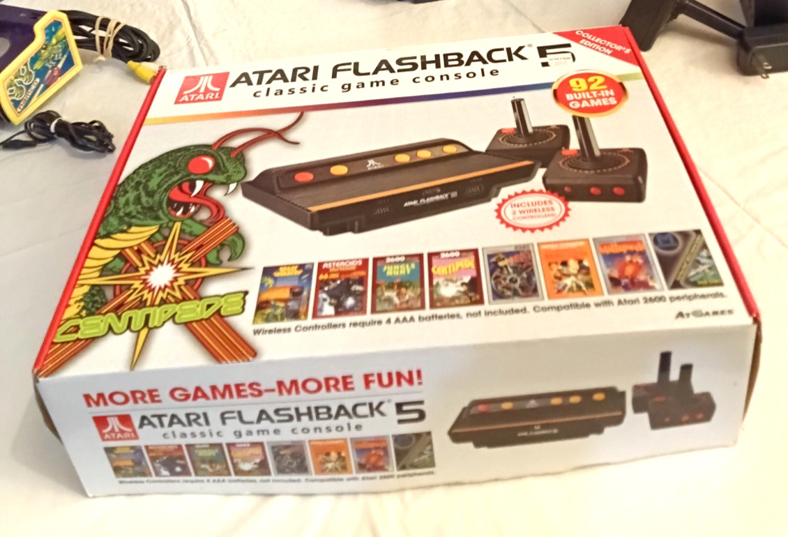 Atari Flashback 5 Collector’s Edition & Jakks Pacific 2003 Plug N Play System