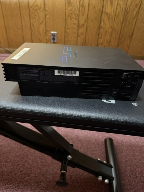 Playstation 2 PS2 Fat Black Game Console with Games