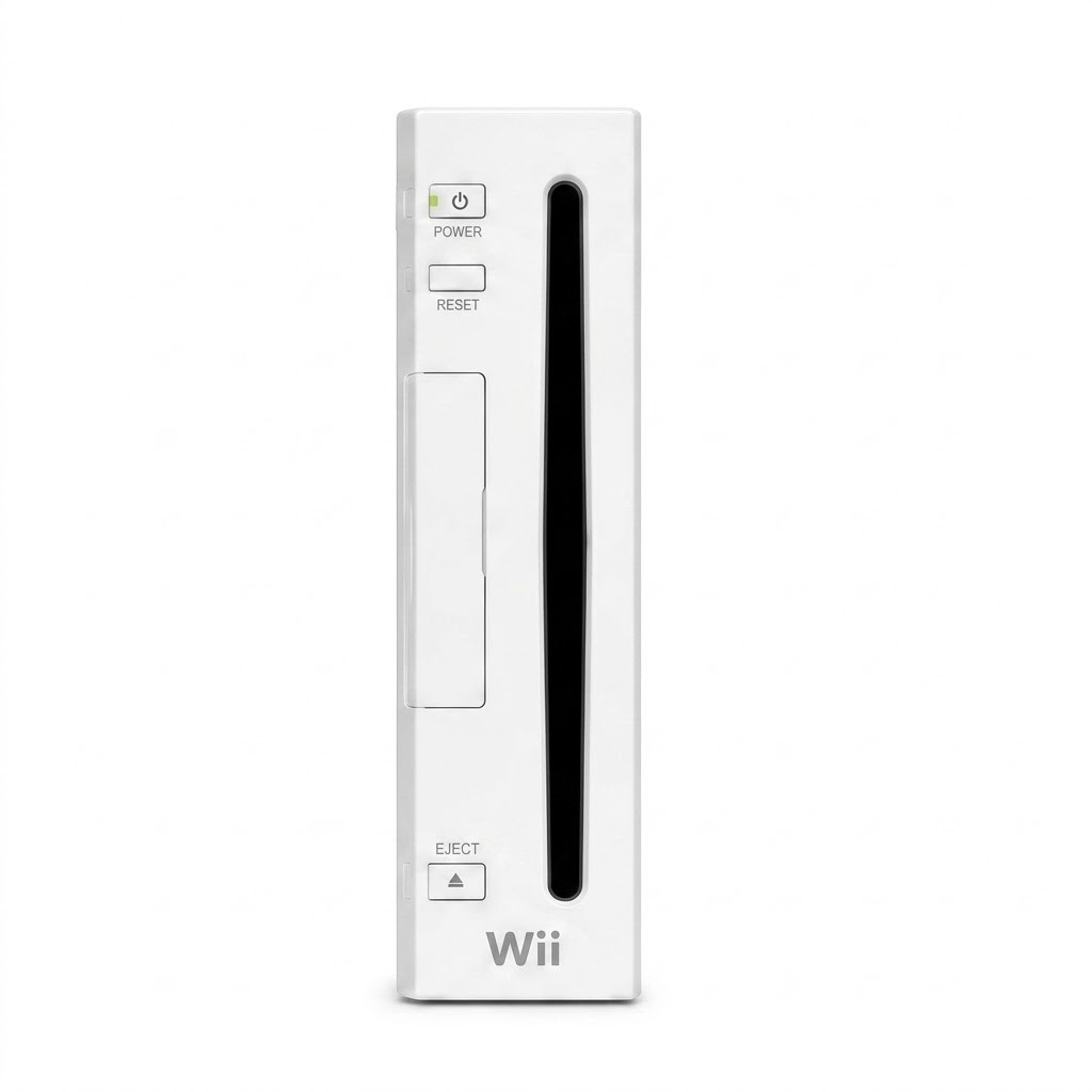 Nintendo Wii White Console Only GameCube Compatible 1 year warranty