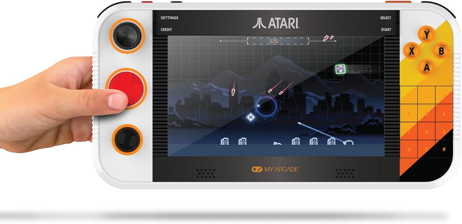 Atari Gamestation Go: Rechargeable Battery, over 200+ Preloaded Retro Video Game