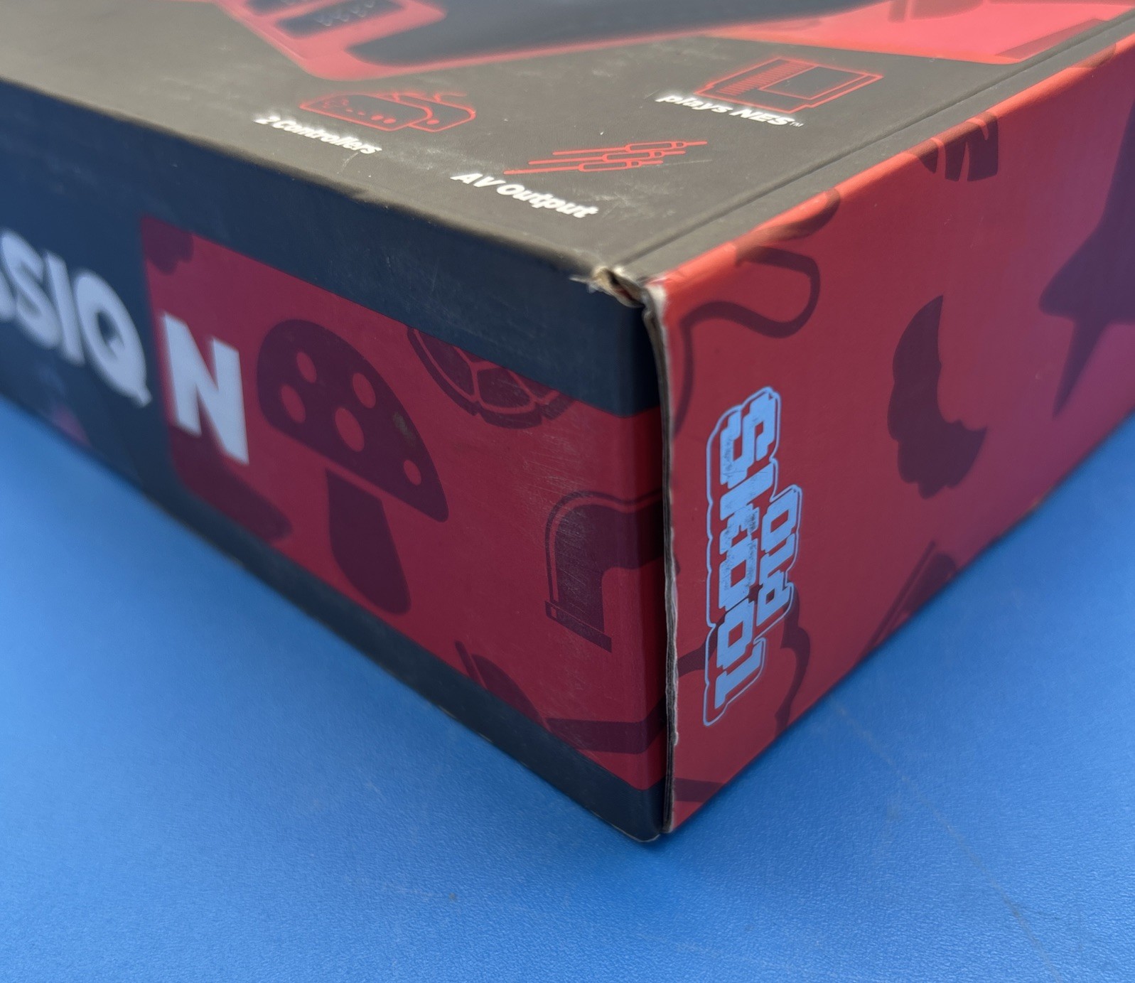 CLASSIQ N Console with NES: Black/Red Clone System: New In Sealed Box