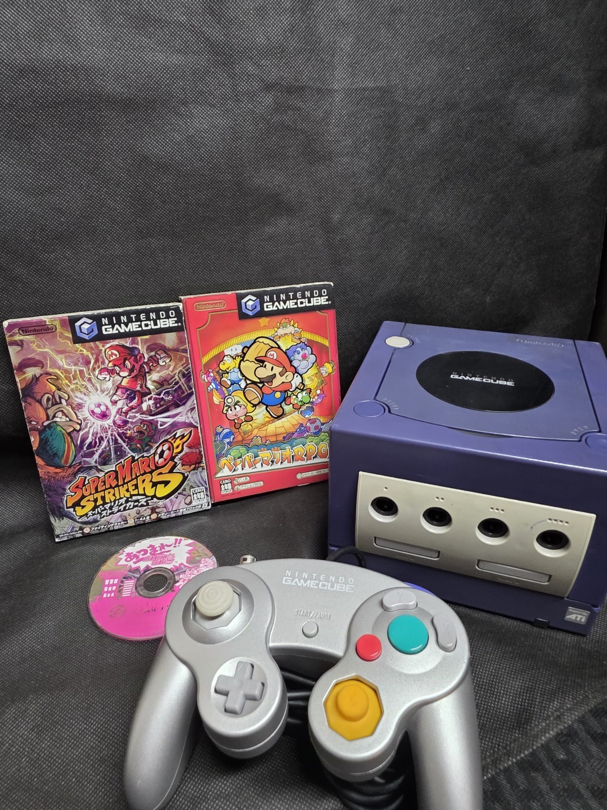 Nintendo GameCube Indigo BUNDLE Japanese Region