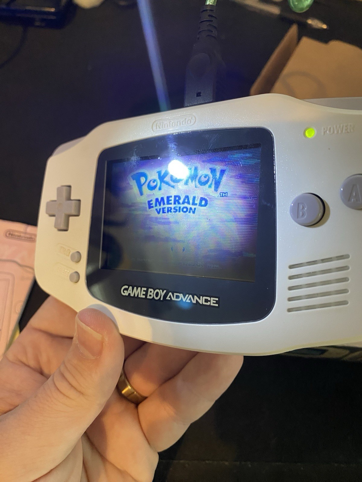 Nintendo Game Boy Advance Gaming Console – White