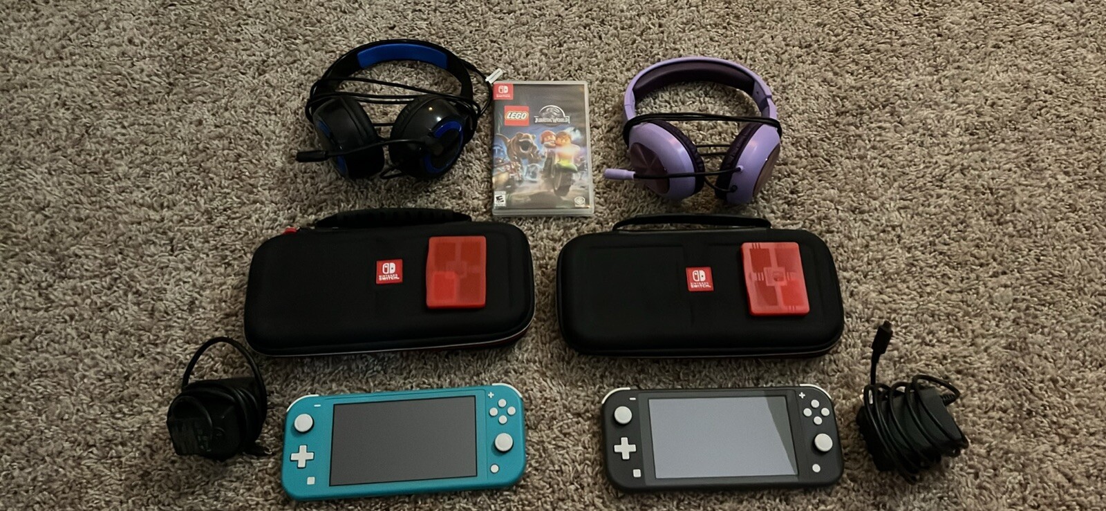 Two Nintendo Switch Lite Bundle