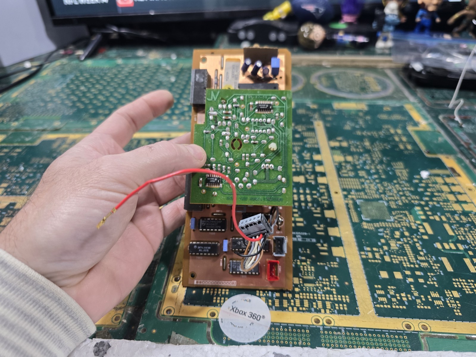 Philips CDI 910 EXACT 3104 128 0004.1 Encoder Board-Not Tested-Intact-PARTS-READ