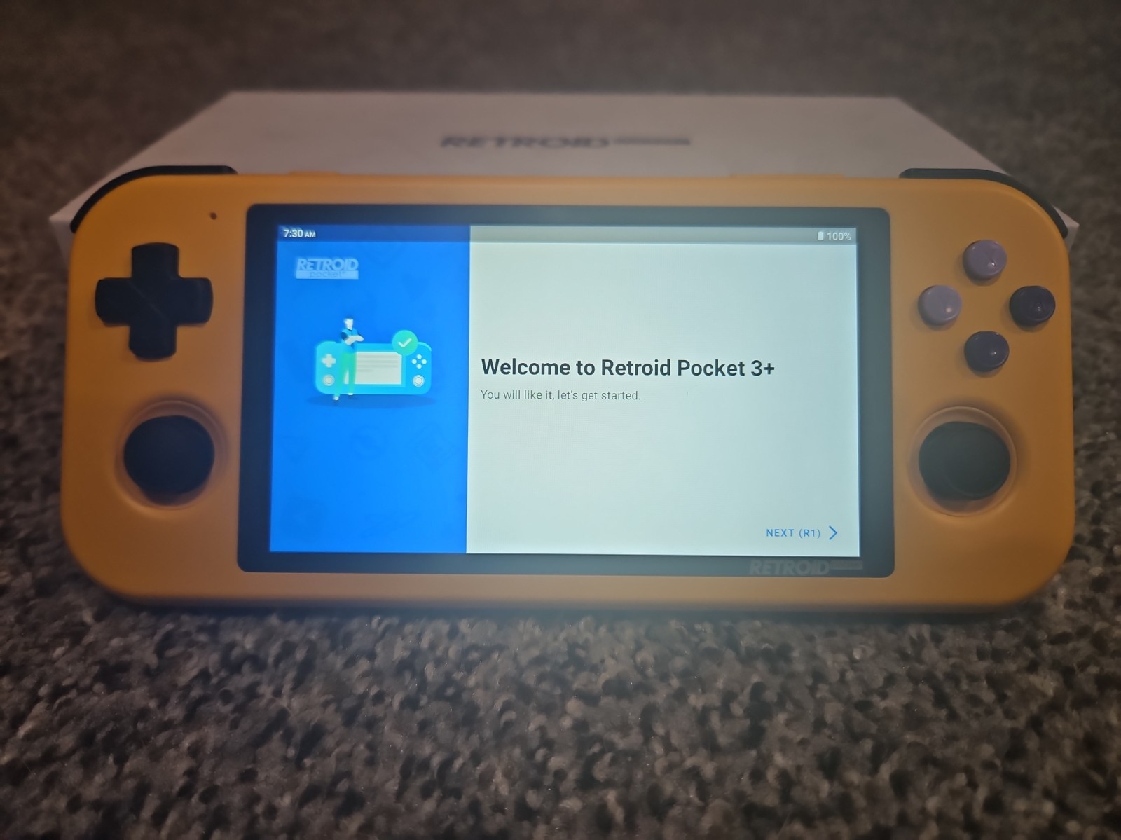 Retroid Pocket 3+ (Plus) Handheld Gaming Console W/ Extras