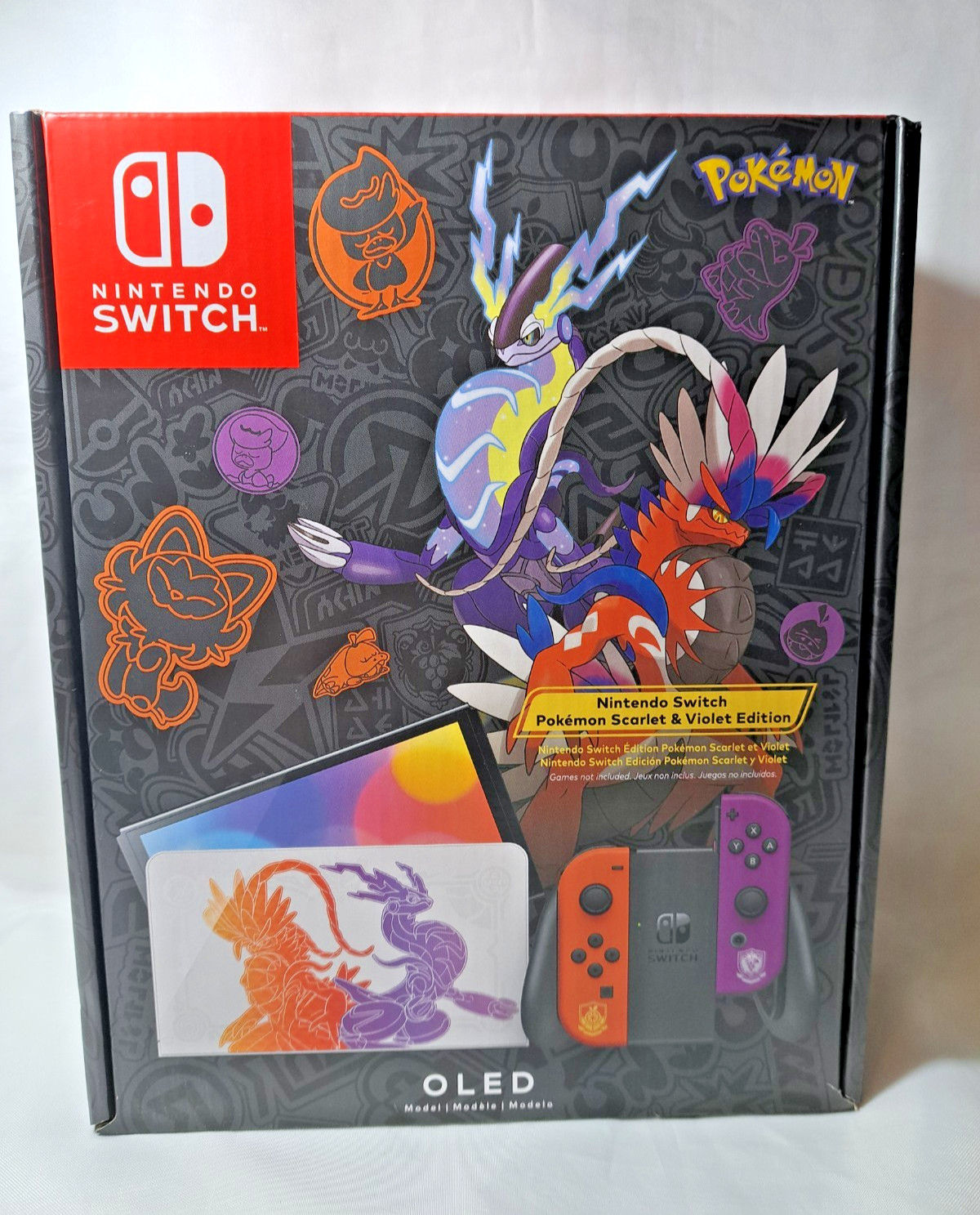 Nintendo Switch – OLED Model: Pokemon Scarlet and Violet Edition BRAND NEW