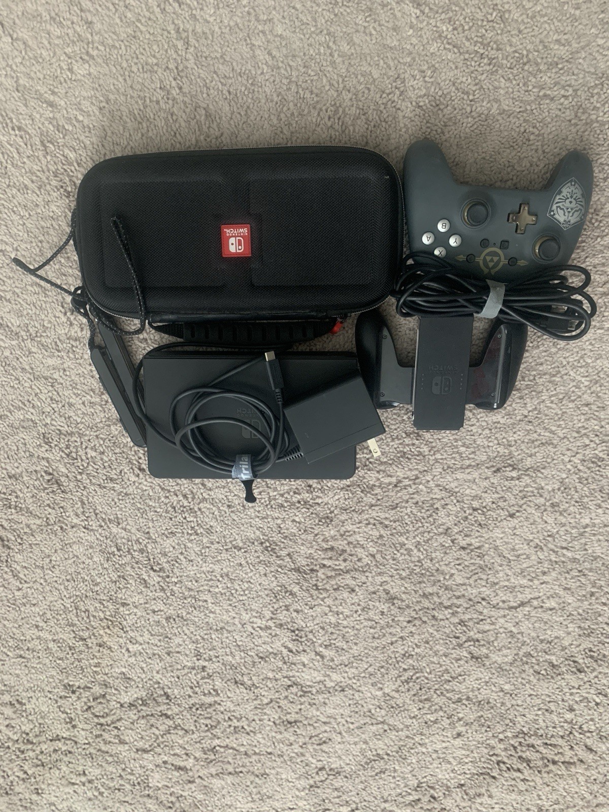 Nintendo Switch OLED Model HEG-001 Handheld Console – 64GB – Black/Neon Red/Neon