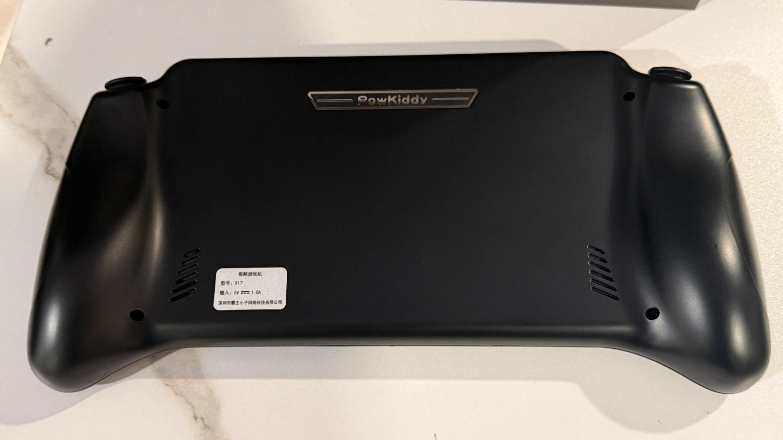 7 inch large screen PowKiddy arcade handheld with IPS (no games)