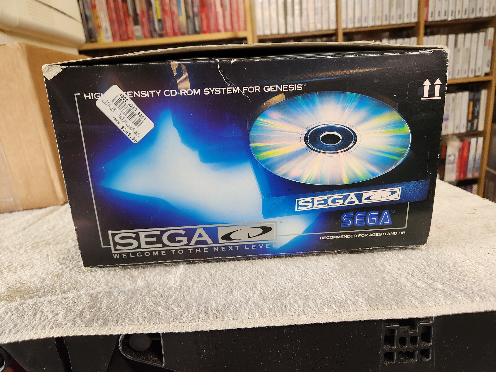 SEGA CD “Front Loading Model 1 Console” COMPLETE in Box! Very RARE! TESTED/XLNT!