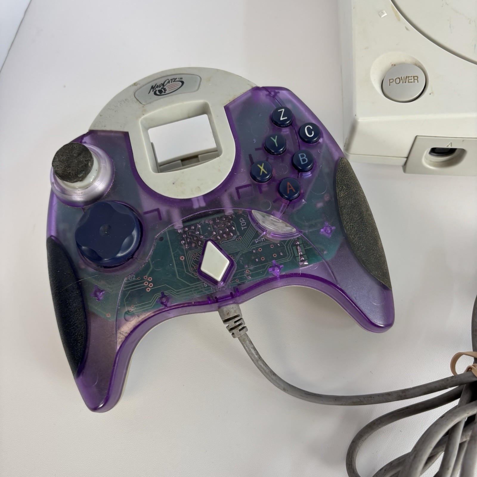 SEGA Dreamcast Console w/ Controller, Power & A/V Cables – Tested