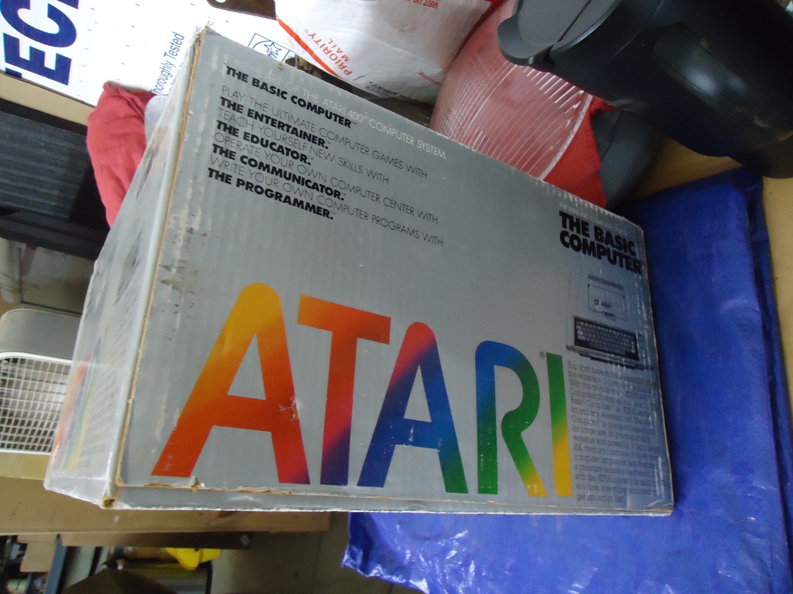 Rare Large Atari 400 Console/System Computer Original Box Only!
