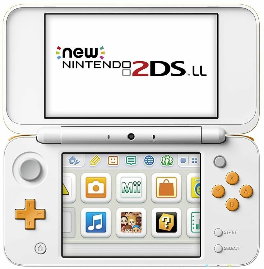 New Nintendo 2DS LL White × Orange NJE100657067 Region Japan