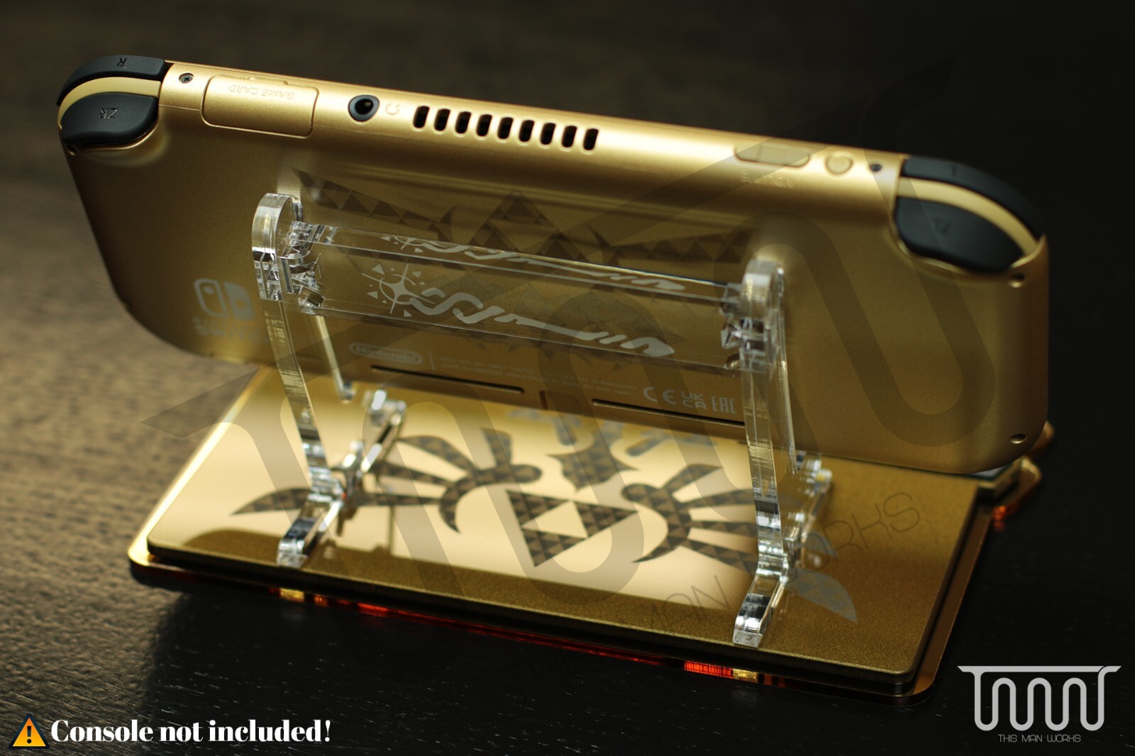 Acrylic Console Display Stand for Nintendo Switch Lite Hyrule Edition