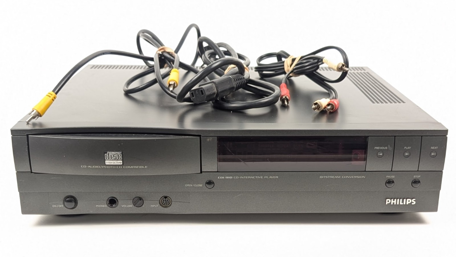 Philips CDI 910 CD Interactive Player Console Tested Working No Remote