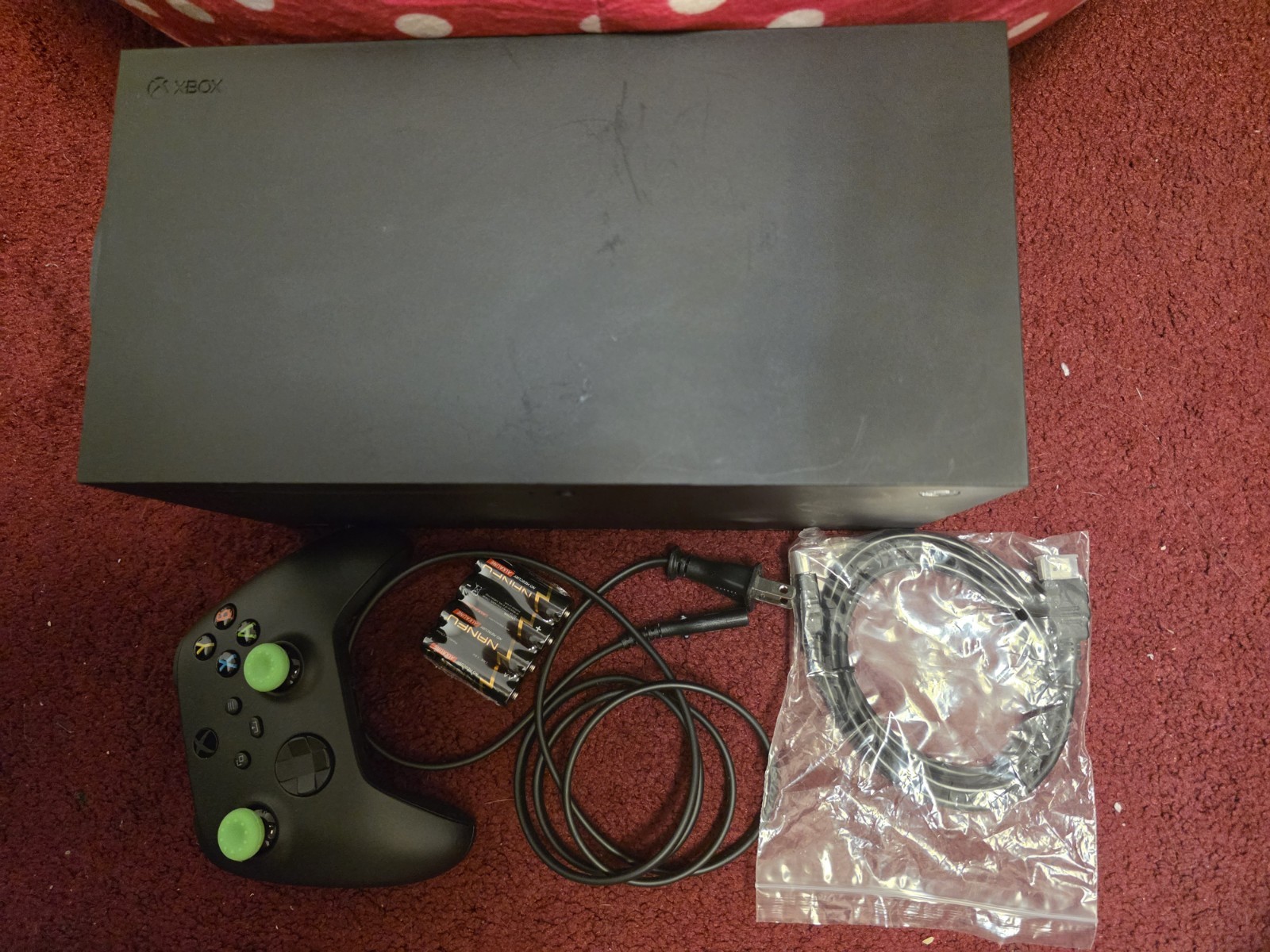 Microsoft Xbox Series X 1TB Black 4K Console w/ Controller, Cables, Box