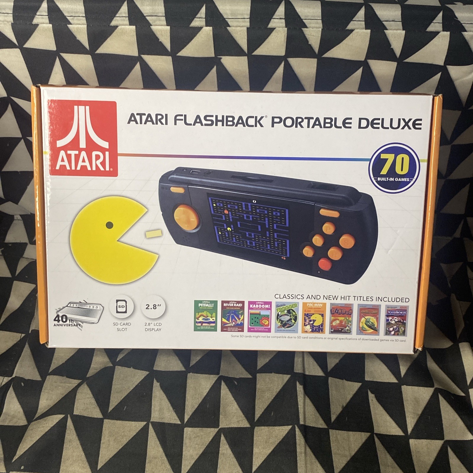 Atari Flashback Portable Black Handheld Console 70 Built in Games