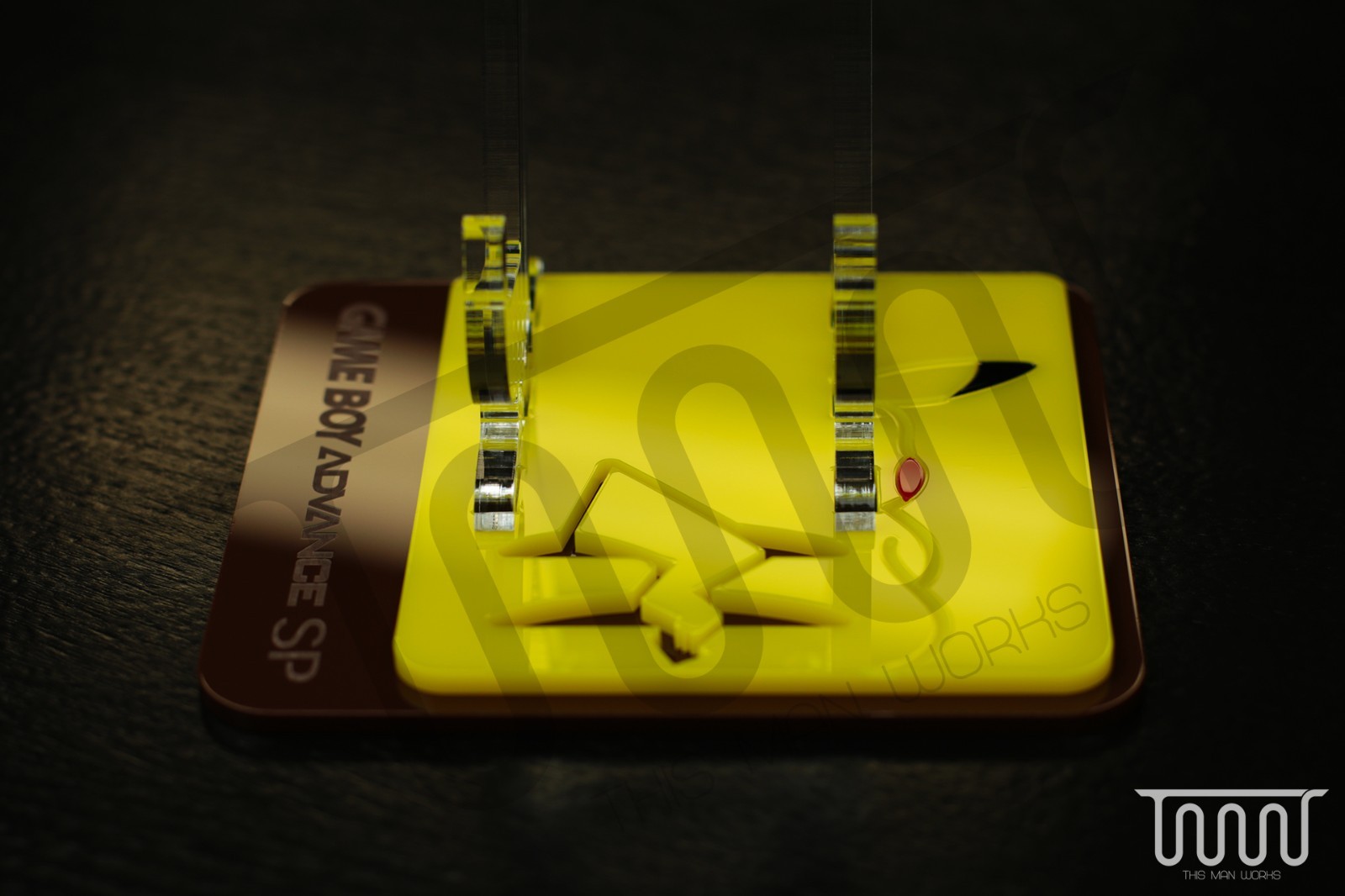 Acrylic Display Stand for Nintendo Game Boy Advance SP Pikachu Limited Edition