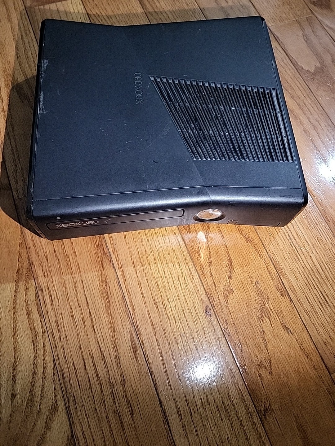 Microsoft Xbox 360 S – Black Untested 2011 Model 1439 As Is