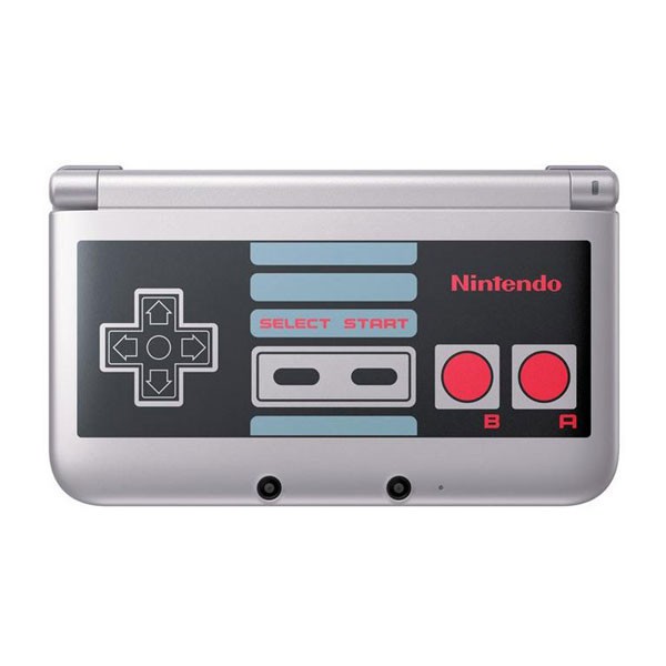 Nintendo 3DS XL NES Controller Retro Silver Edition
