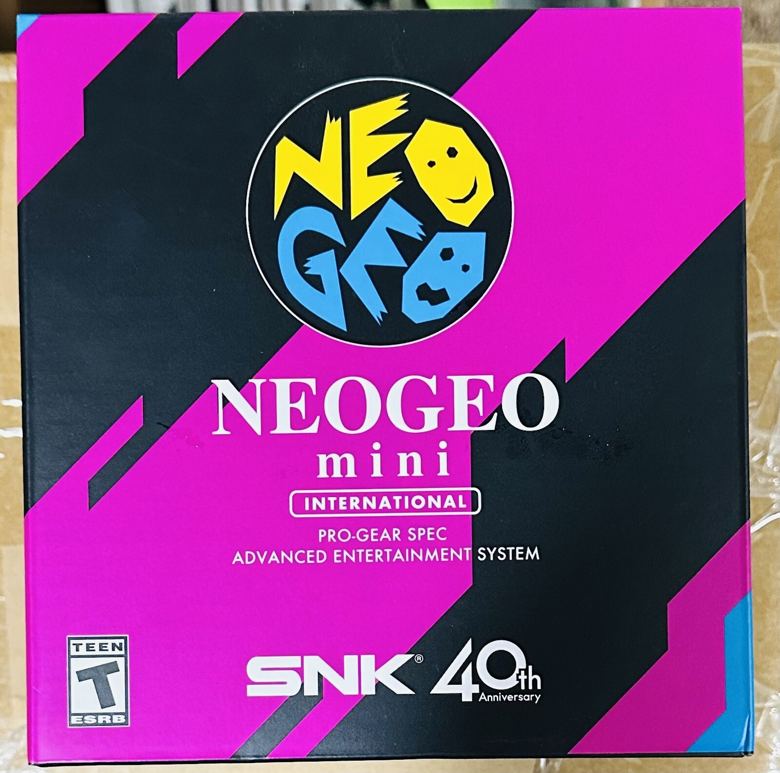 Brand New Sealed NEOGEO Mini International Classic Edition SNK 40th Anniversary