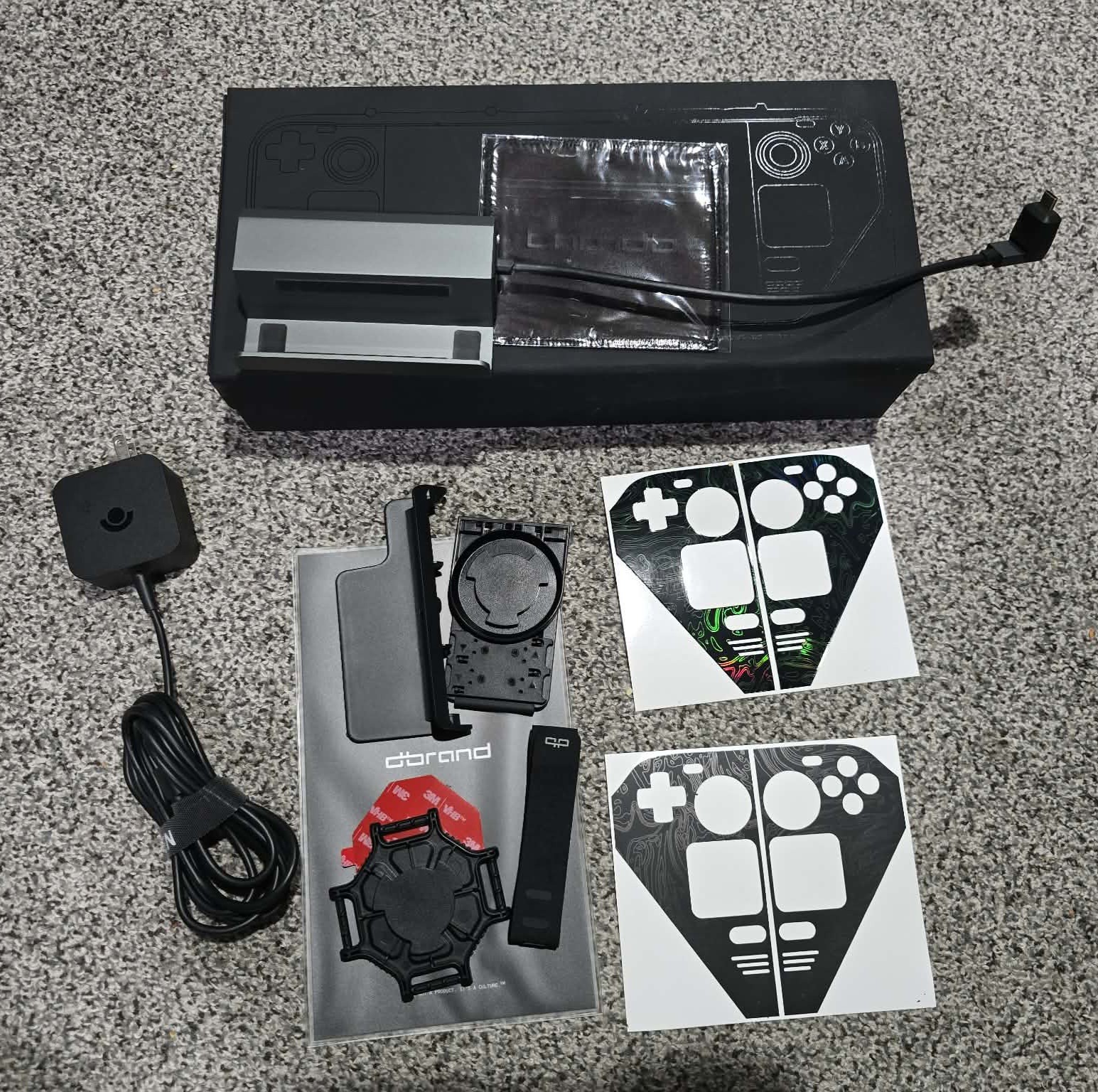 Valve Steam Deck 1Tb OLED with official case and dock And Accessories