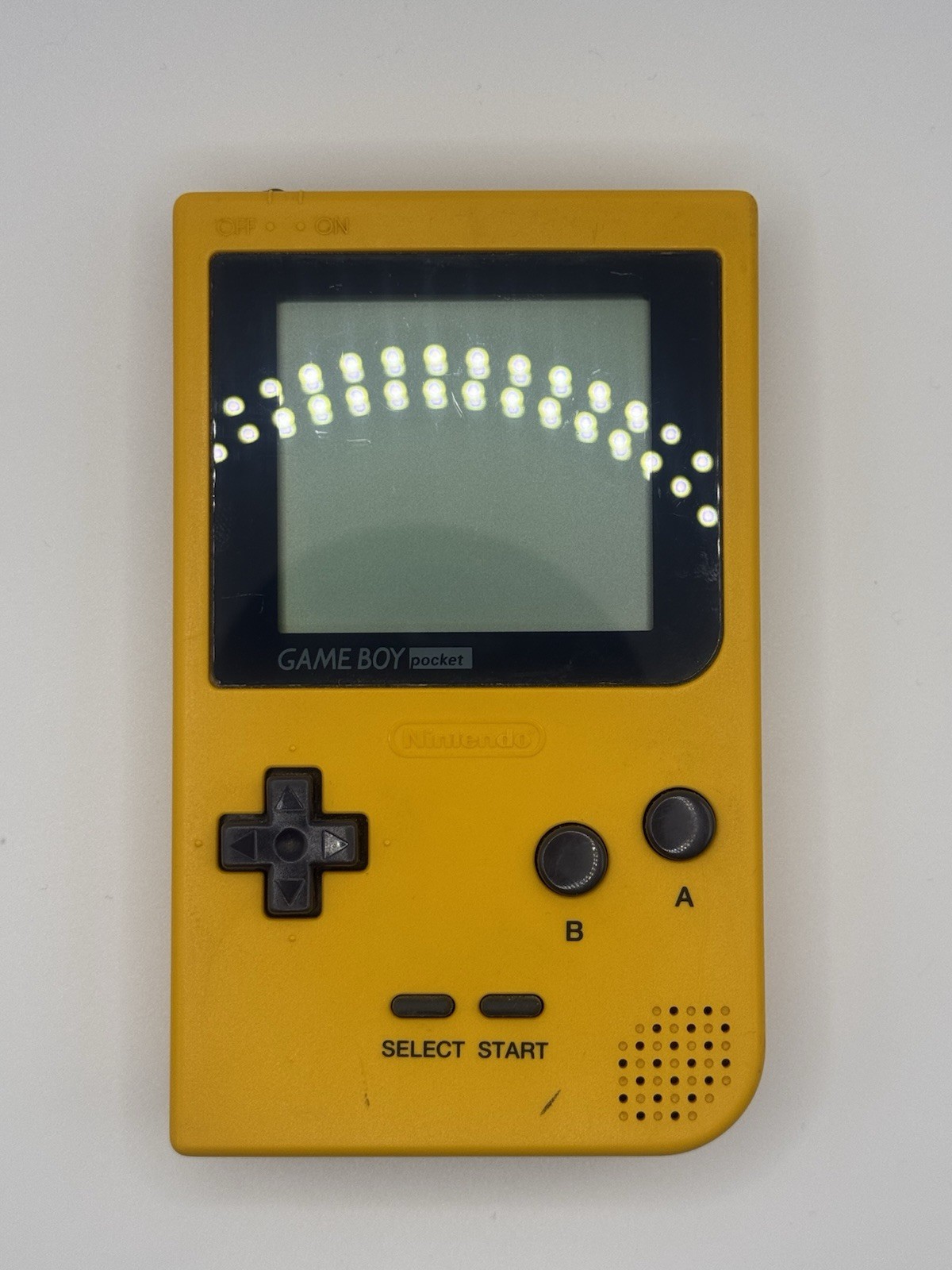 Nintendo Game Boy Pocket Yellow MGB-001 TESTED AND 100% OEM