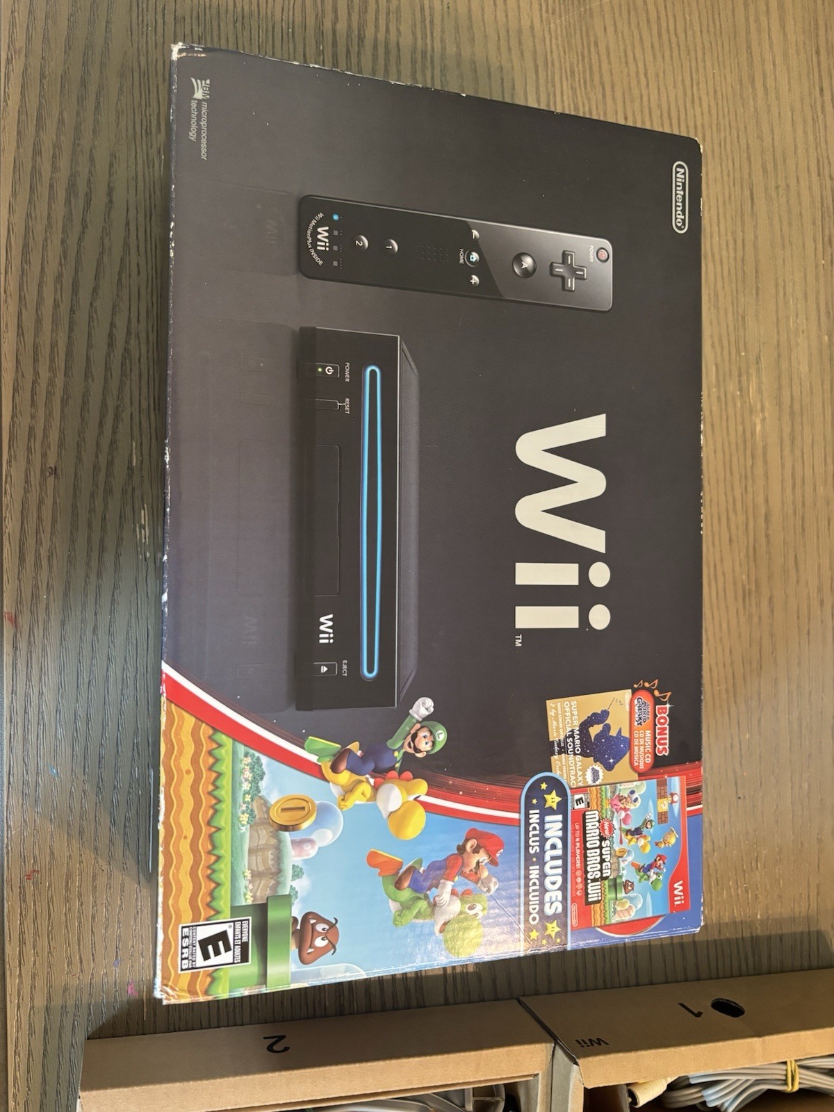 Nintendo Wii Holiday Bundle Black Console