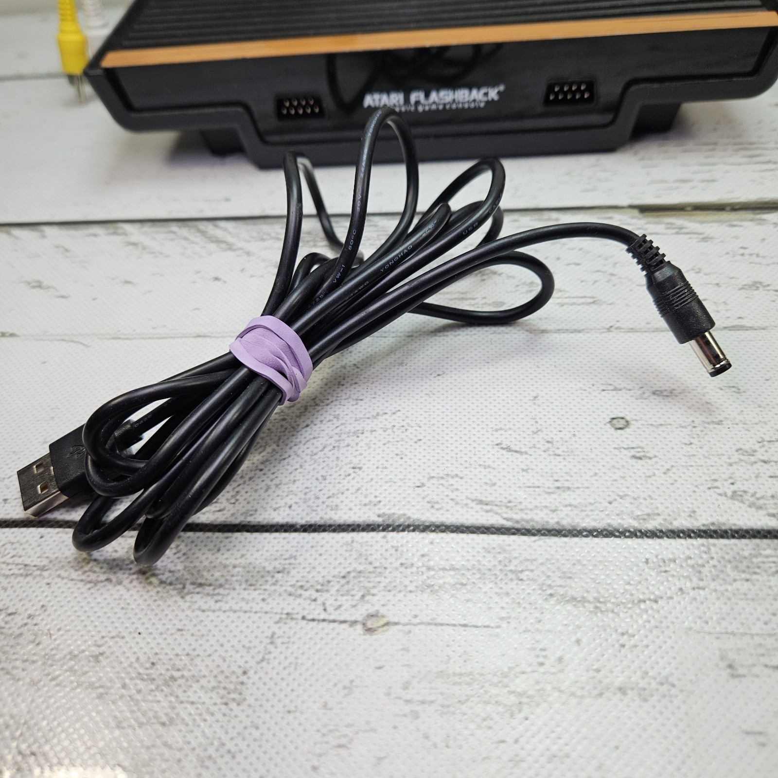 Atari Flashback Classic Game Console 2 Joysticks Power Cord A/V Tested Working