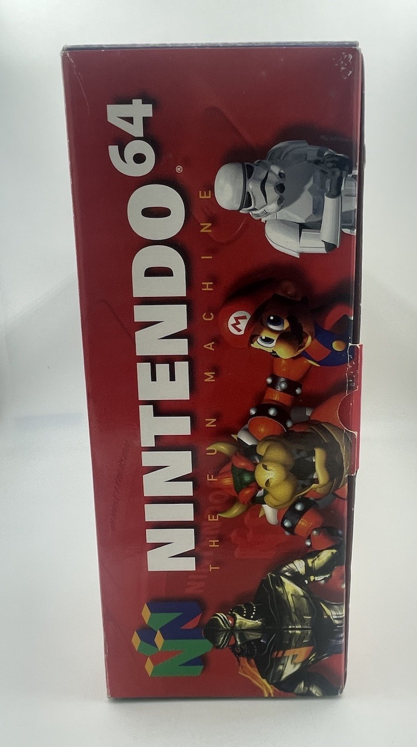 Original Nintendo 64 N64 Console System CIB Complete In Box Authentic OEM Nice!