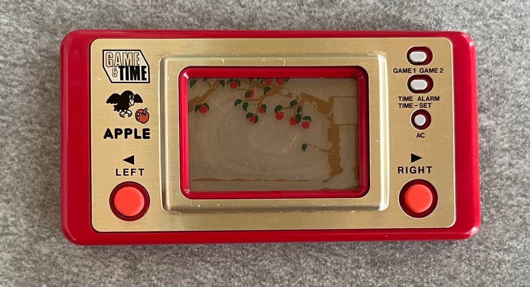 gamewatch Apple Nintendo Harada Planning Game Watch Handheld Console Made Japan
