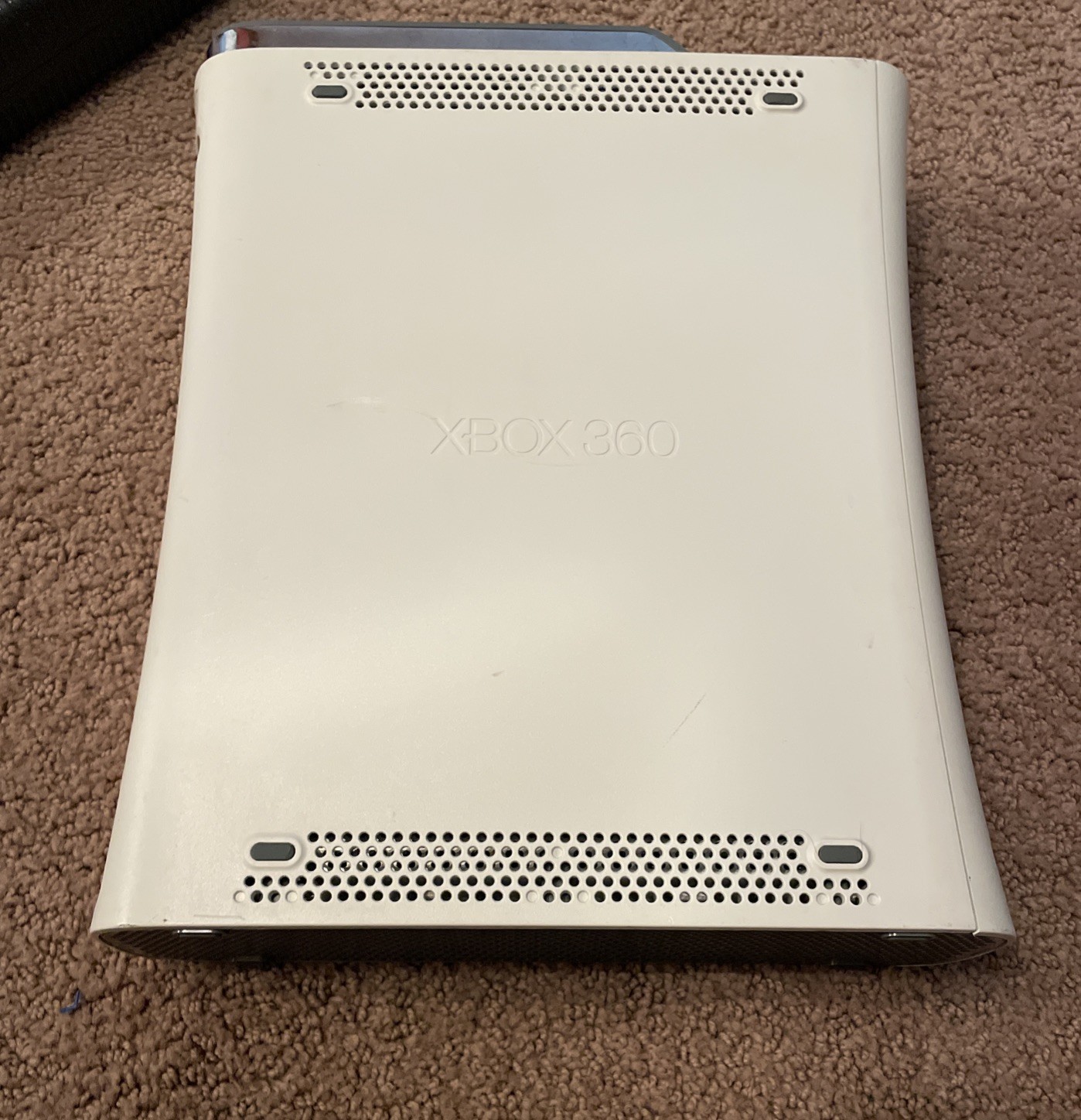 Microsoft Xbox 360 White Game Console W/ AC Adapter – Powers On