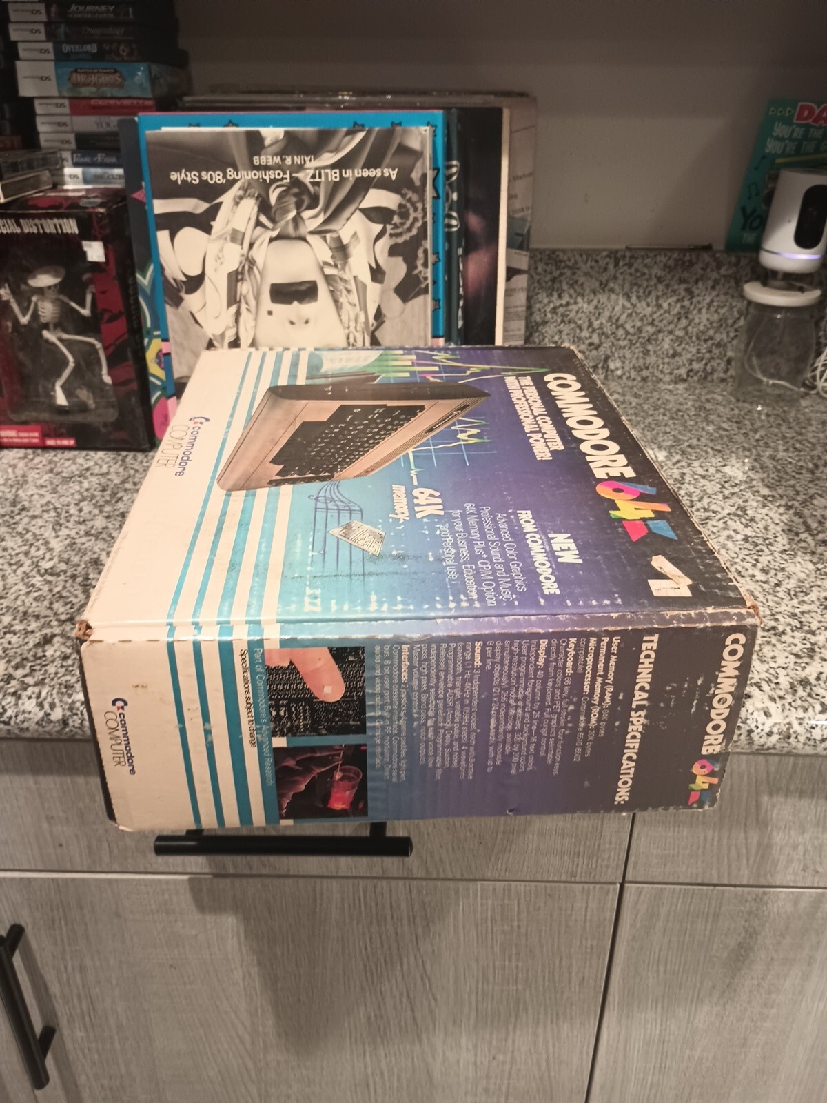 Commodore 64 Computer Original Box No Cords No Control