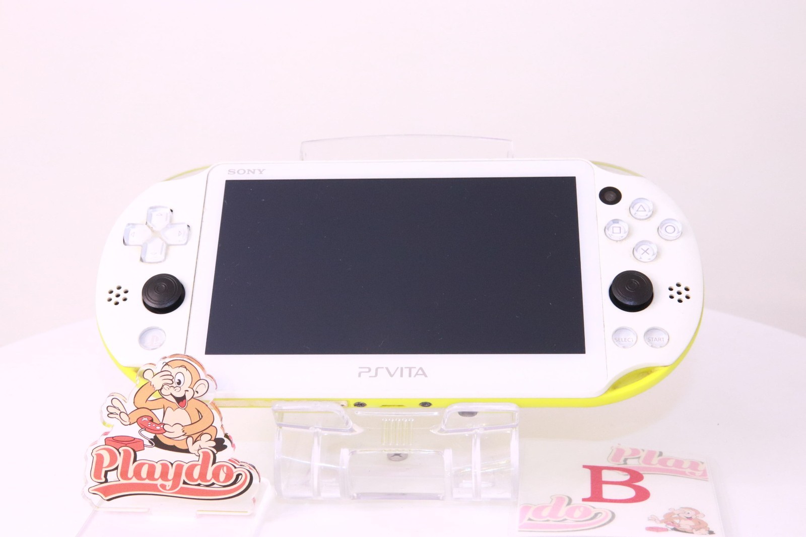 JP Game PS Vita PCH-2000 Lime Green White [ Rank：B]