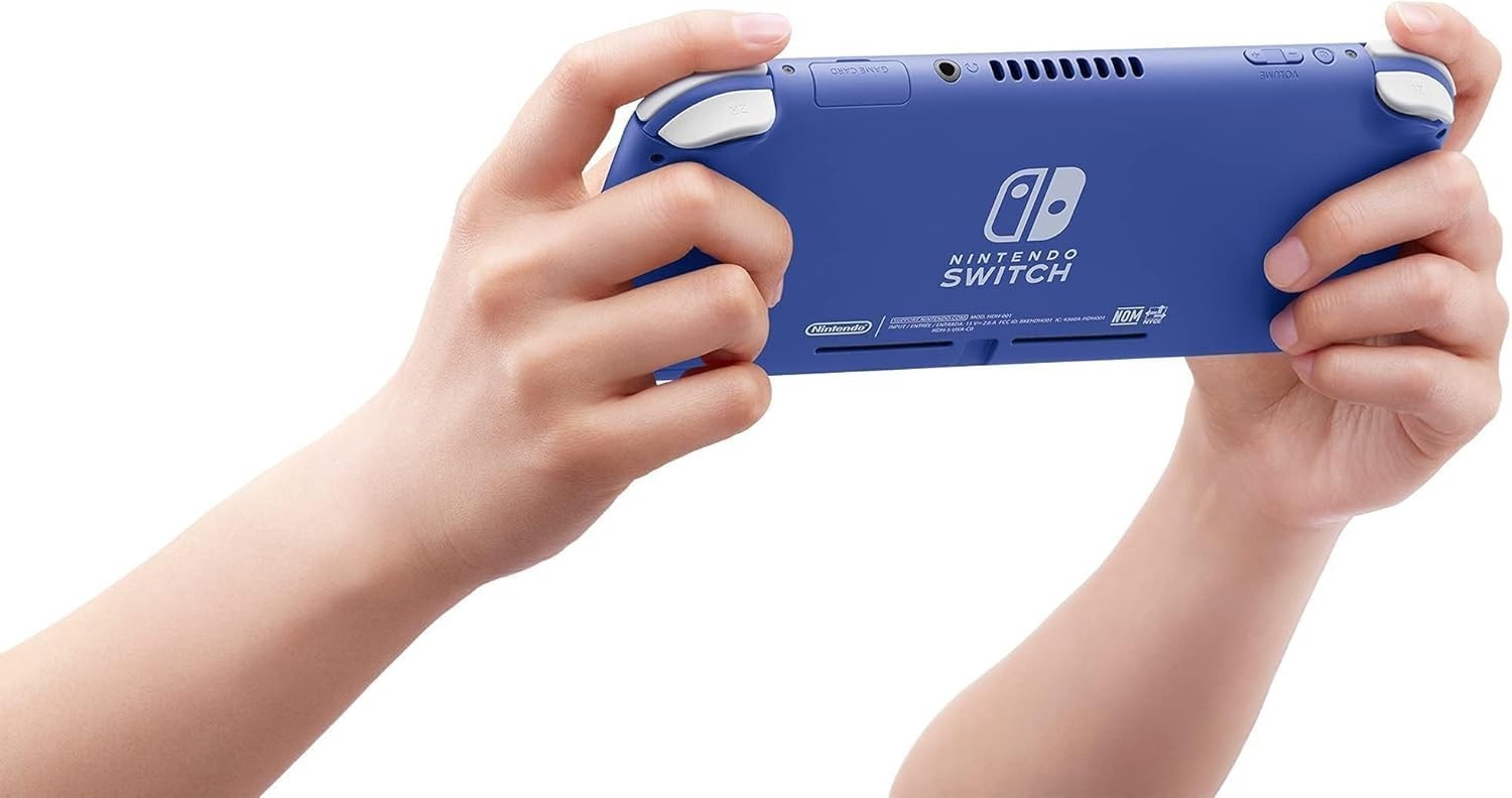 Nintendo Switch Lite HDHSBBZAA Gaming Console Blue Wireless 5.5” Touch Screen
