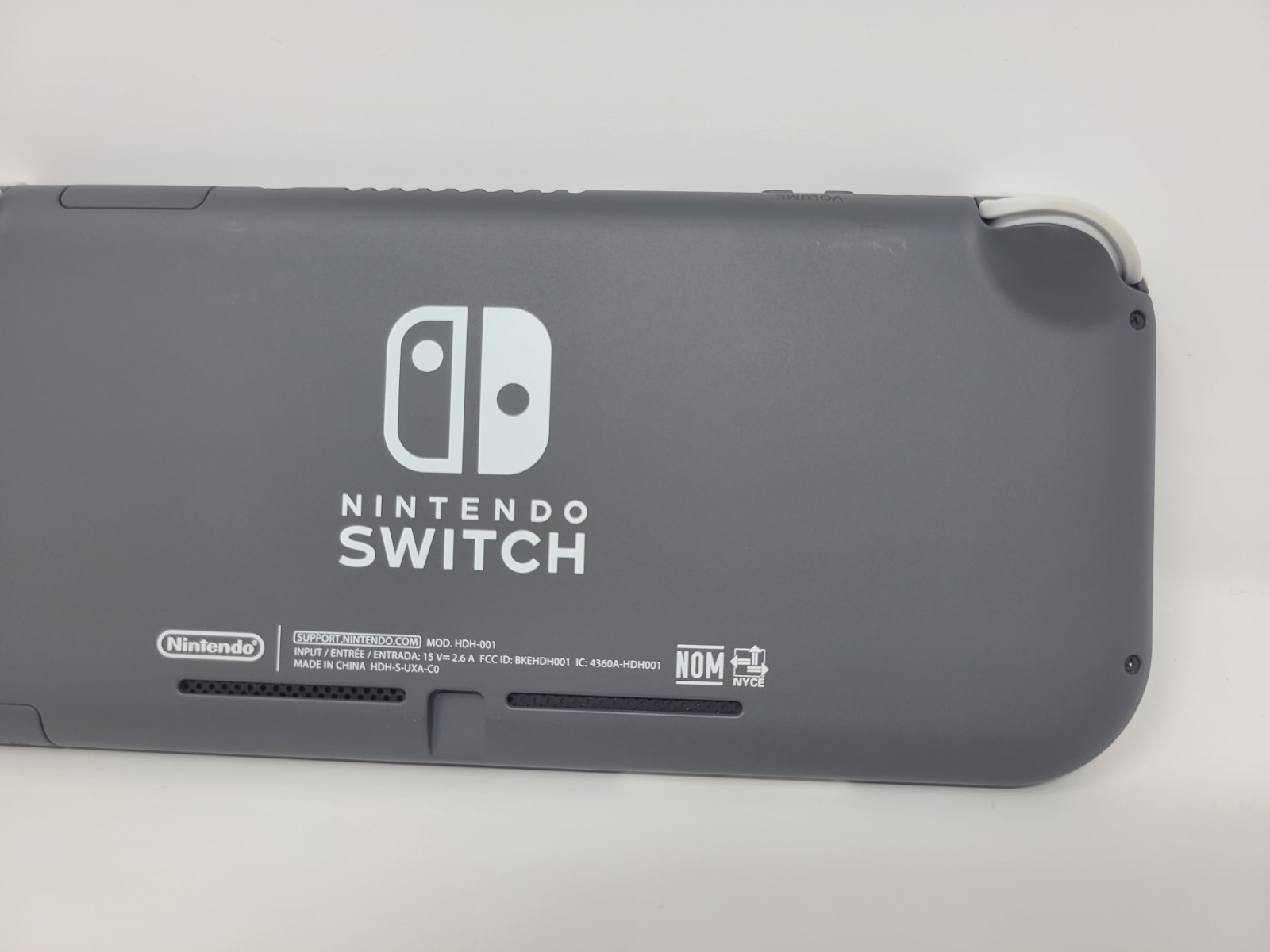 Nintendo Switch Lite Gray Handheld System W/ Case + Zelda BOTW & Skyward Sword