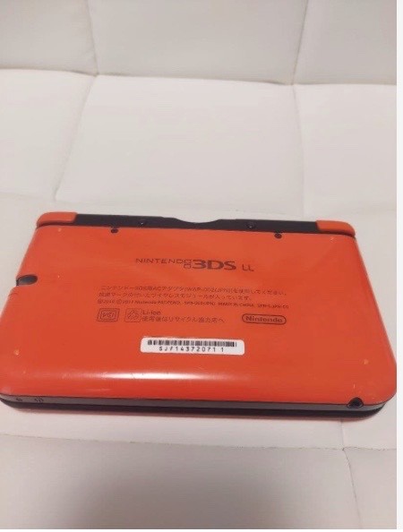 Nintendo 3DS XL Black×Orange