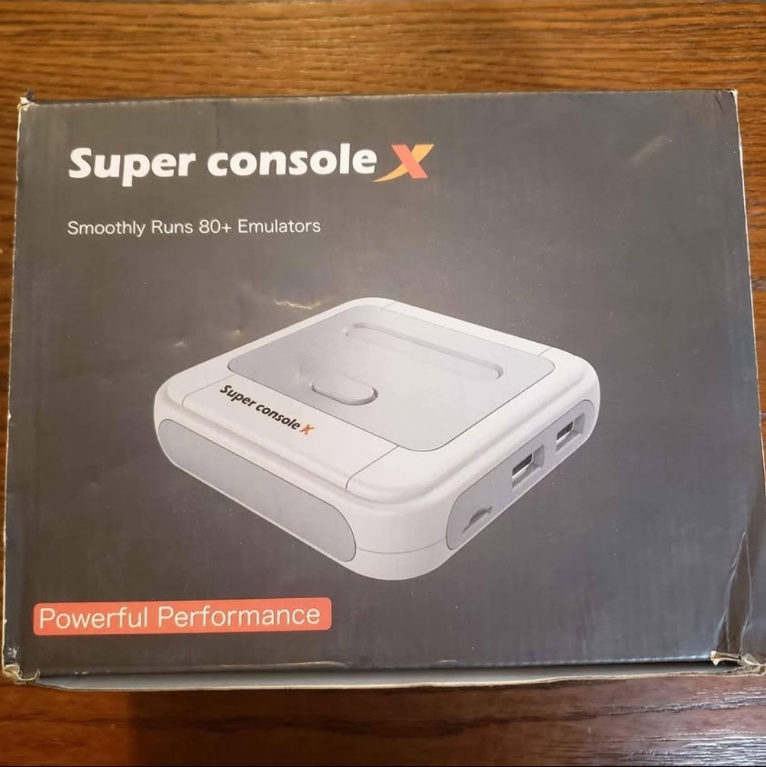 Kinhank Super Console X Video Retro Game Console – READ DESCRIPTION