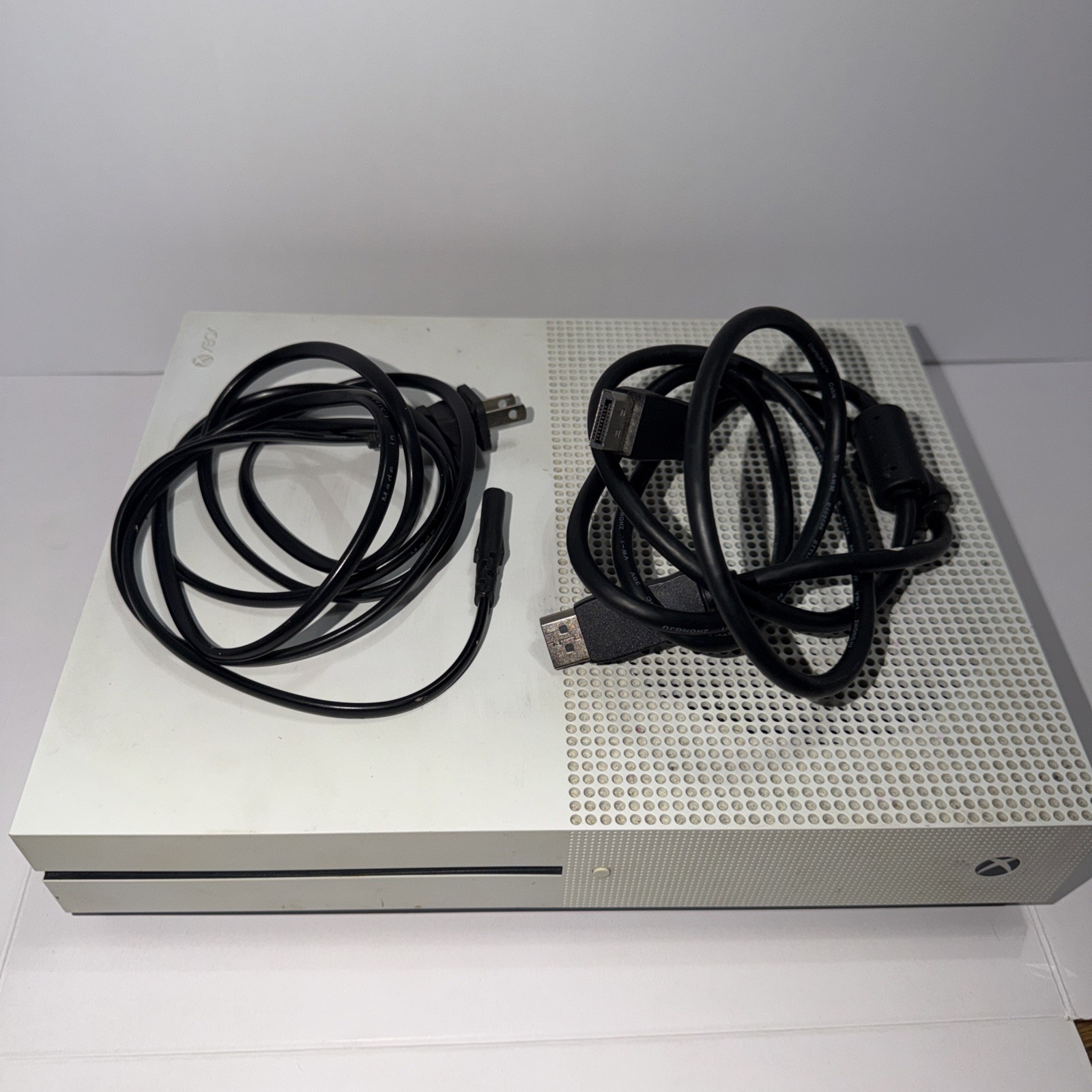 Microsoft Xbox One S 1TB Console – White Read Description
