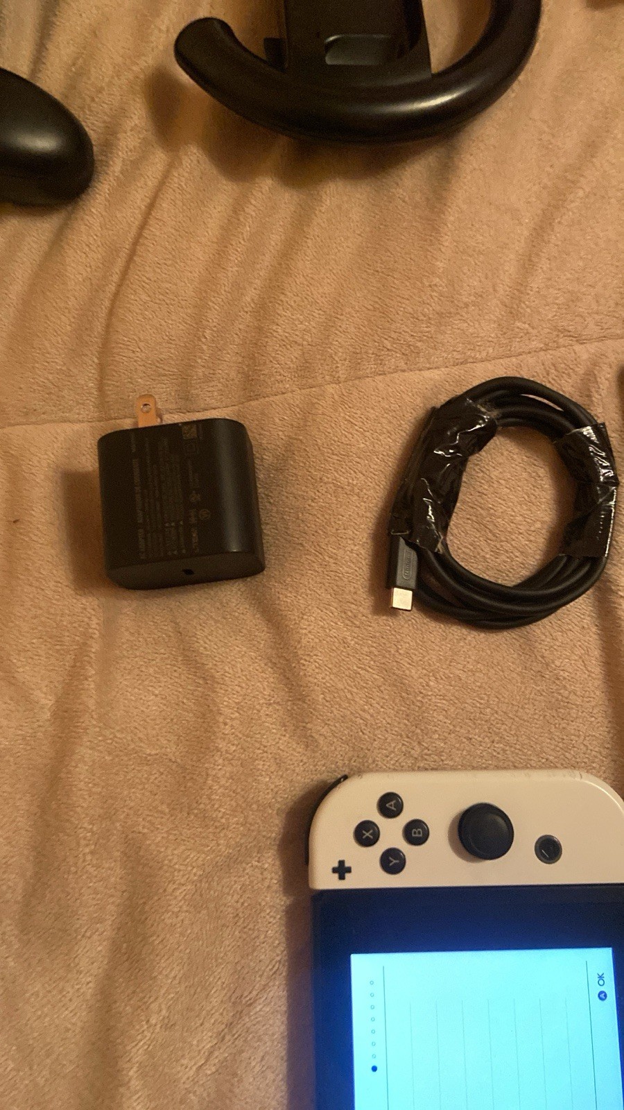 Nintendo Switch Console w/ AC Adapter, HDMI Cable, Red/White Joy-Con, Wi-Fi